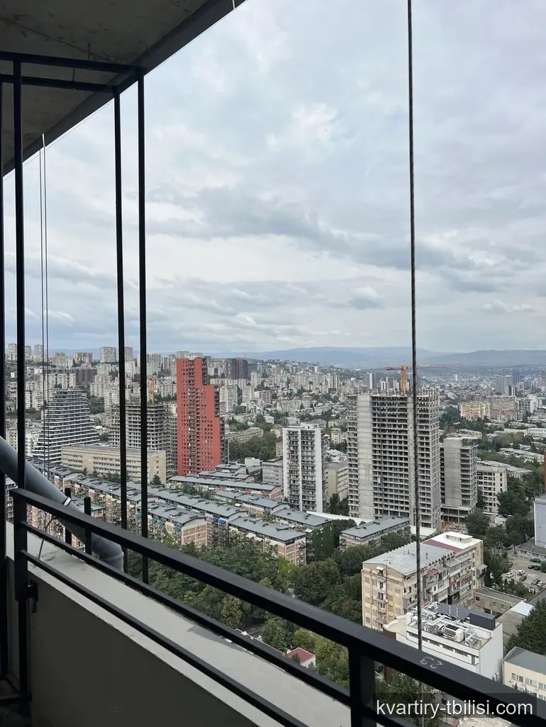 2-bedroom Apartment for sale in Saburtalo, Tbilisi, 58 sqm, floor 23/23 — 99 000 USD | Tbilisi Homes