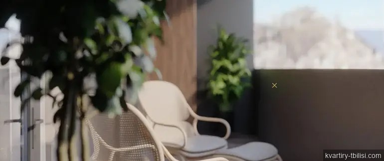 Двухкомнатная квартира на Сабуртало — 225 000 USD | Tbilisi Homes