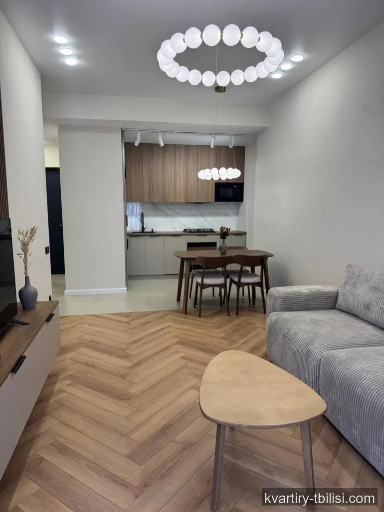 Двухкомнатная квартира на Сабуртало — 145 000 USD | Tbilisi Homes