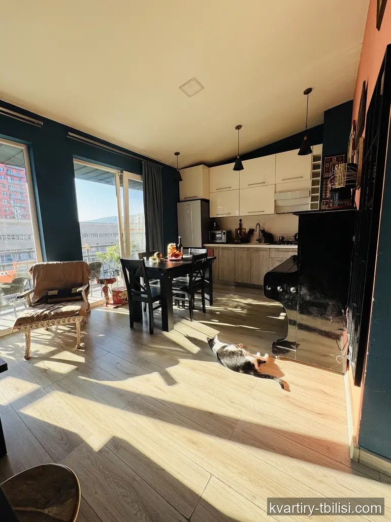 Двухкомнатная квартира на Сабуртало — 130 000 USD | Tbilisi Homes