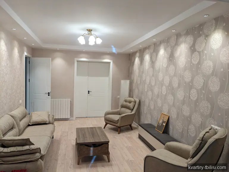 Двухкомнатная квартира на Сабуртало — 140 000 USD | Tbilisi Homes