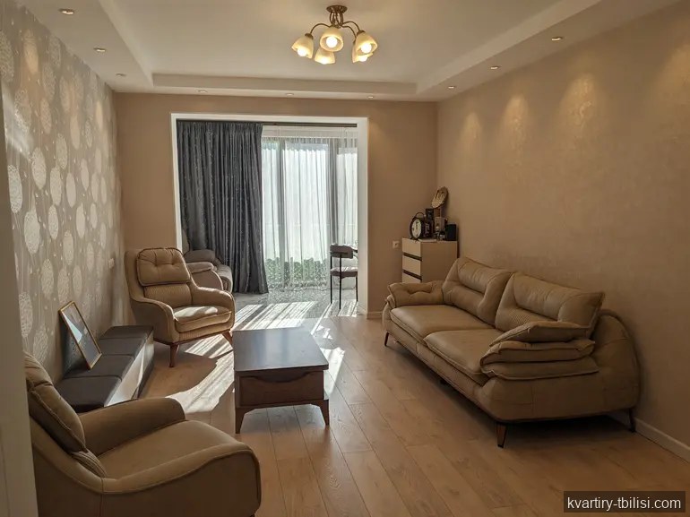 Двухкомнатная квартира на Сабуртало — 140 000 USD | Tbilisi Homes