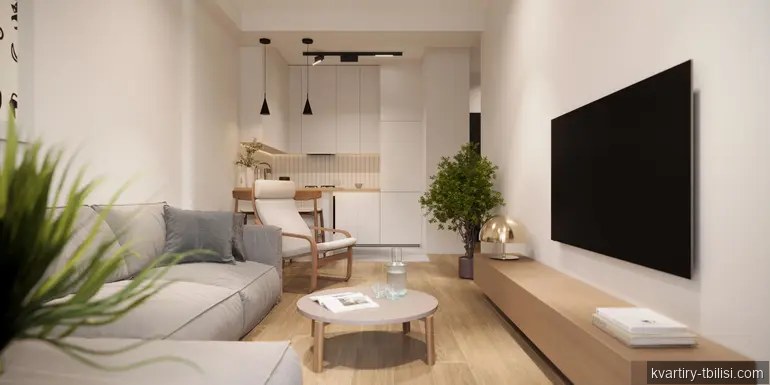 2-bedroom Apartment for sale in Saburtalo, Tbilisi, 65.07 sqm, floor 25/42 — 227 745 USD | Tbilisi Homes