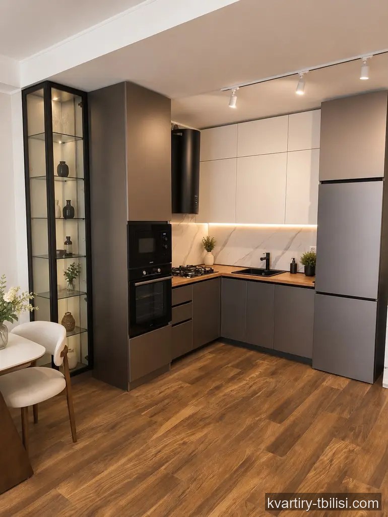 Двухкомнатная квартира на Сабуртало — 172 000 USD | Tbilisi Homes