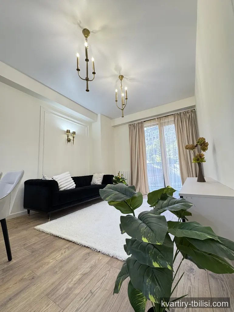 Двухкомнатная квартира на Сабуртало — 135 000 USD | Tbilisi Homes