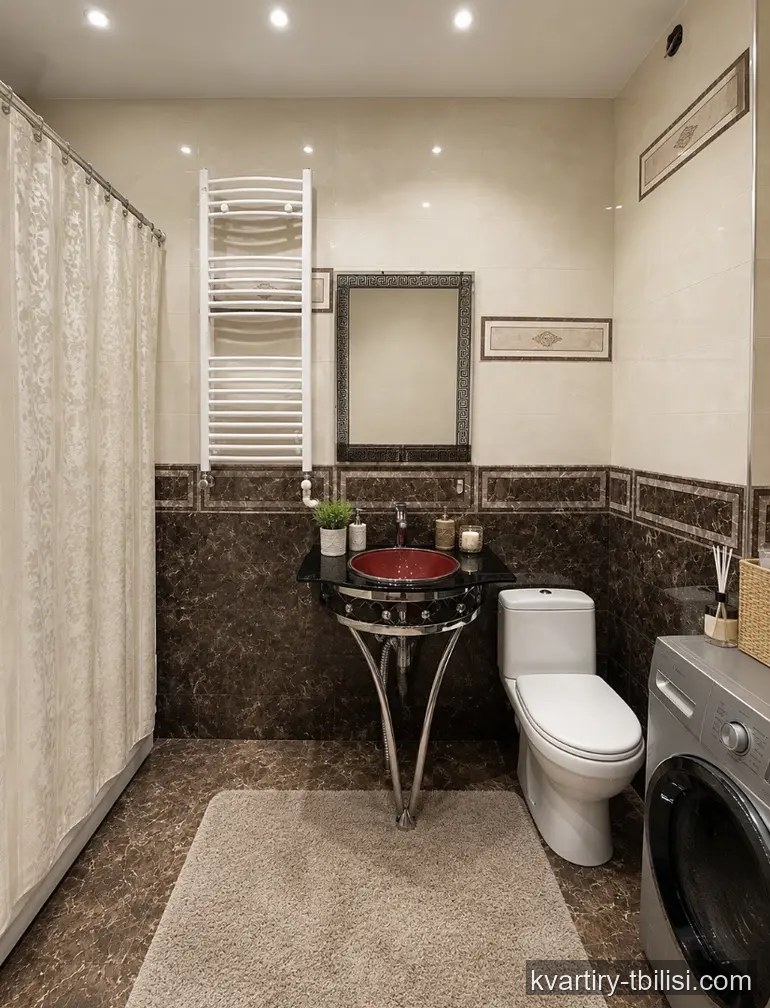 Двухкомнатная квартира на Сабуртало — 160 000 USD | Tbilisi Homes