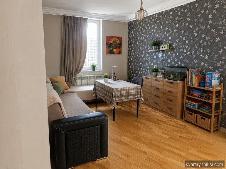 2-bedroom Apartment for sale in Saburtalo, Tbilisi, 53.5 sqm, floor 5/6 — 95 000 USD | Tbilisi Homes