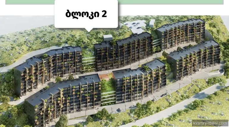 Двухкомнатная квартира на Сабуртало — 101 700 USD | Tbilisi Homes