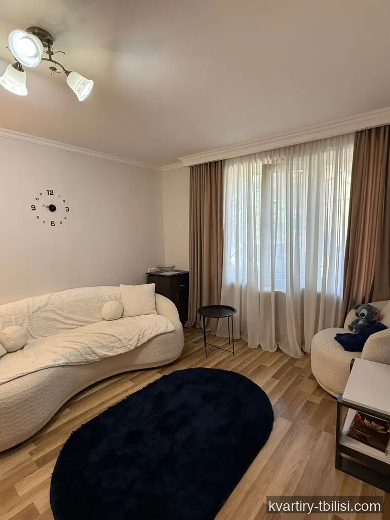 Двухкомнатная квартира на Сабуртало — 95 000 USD | Tbilisi Homes