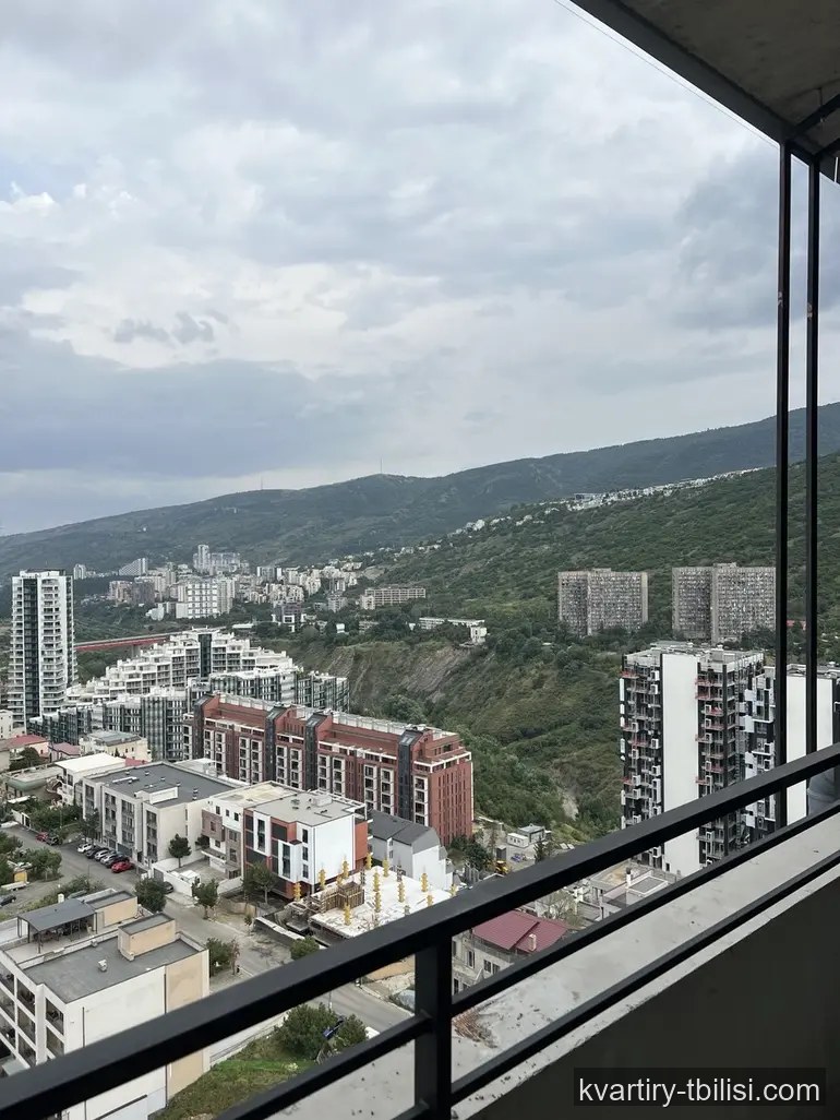 2-bedroom Apartment for sale in Saburtalo, Tbilisi, 58 sqm, floor 23/23 — 99 000 USD | Tbilisi Homes