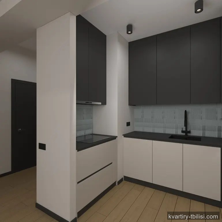 Двухкомнатная квартира на Сабуртало — 116 600 USD | Tbilisi Homes