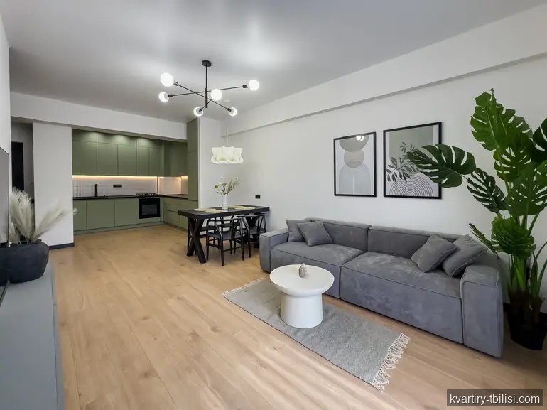 2-bedroom Apartment for sale in Saburtalo, Tbilisi, 61.4 sqm, floor 2/11 — 146 000 USD | Tbilisi Homes
