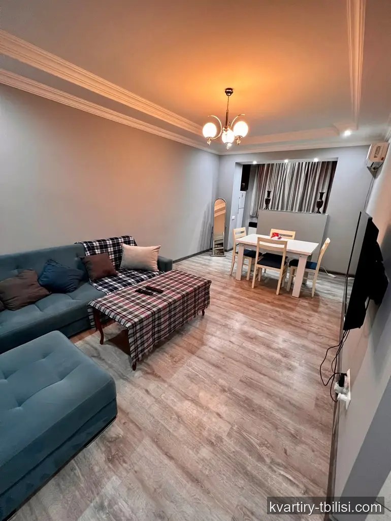 Двухкомнатная квартира на Сабуртало — 72 500 USD | Tbilisi Homes