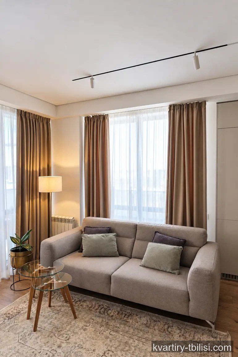 2-bedroom Apartment for sale in Saburtalo, Tbilisi, 58.8 sqm, floor 2/21 — 185 000 USD | Tbilisi Homes