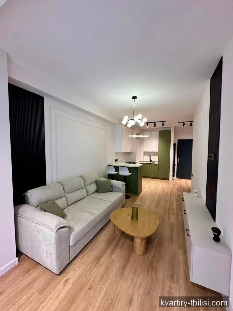 Двухкомнатная квартира на Сабуртало — 135 000 USD | Tbilisi Homes