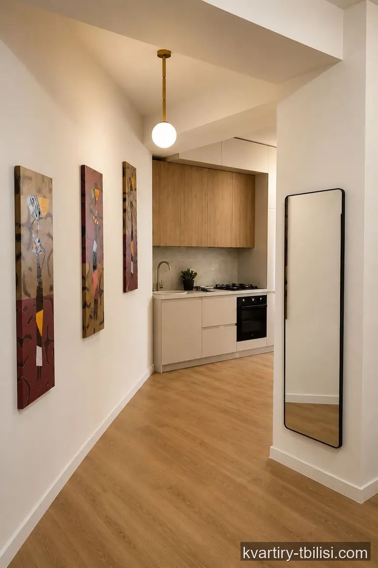 Двухкомнатная квартира на Сабуртало — 140 000 USD | Tbilisi Homes