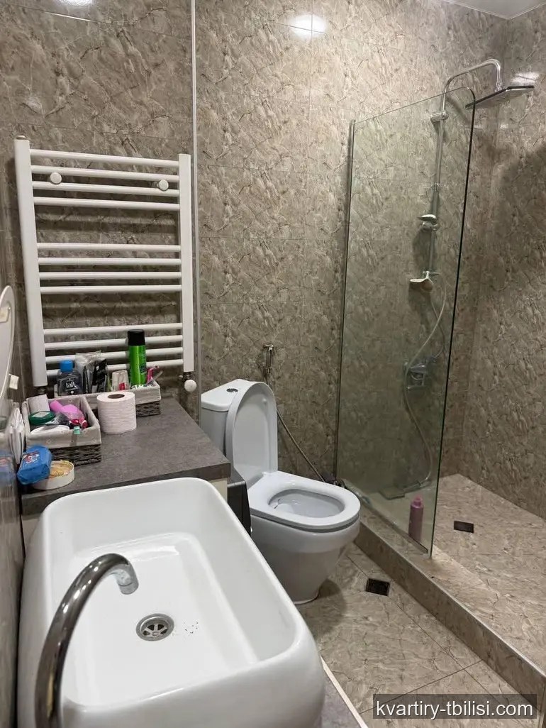 2-bedroom Apartment for sale in Saburtalo, Tbilisi, 56 sqm, floor 5/15 — 120 000 USD | Tbilisi Homes