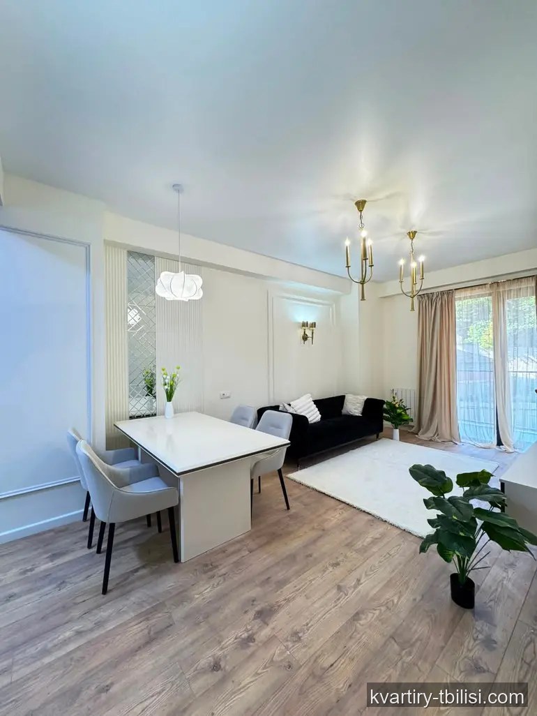 Двухкомнатная квартира на Сабуртало — 127 000 USD | Tbilisi Homes