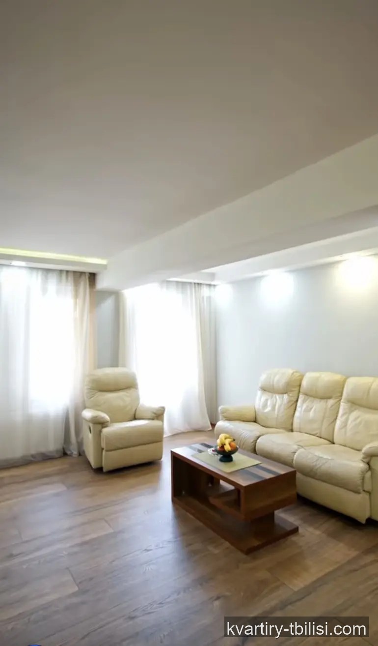 Двухкомнатная квартира на Сабуртало — 95 000 USD | Tbilisi Homes