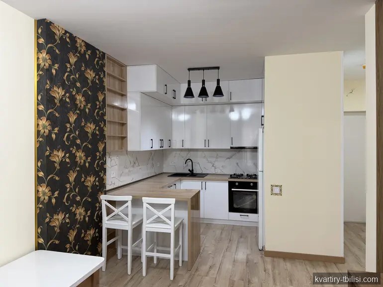 Двухкомнатная квартира на Сабуртало — 126 000 USD | Tbilisi Homes