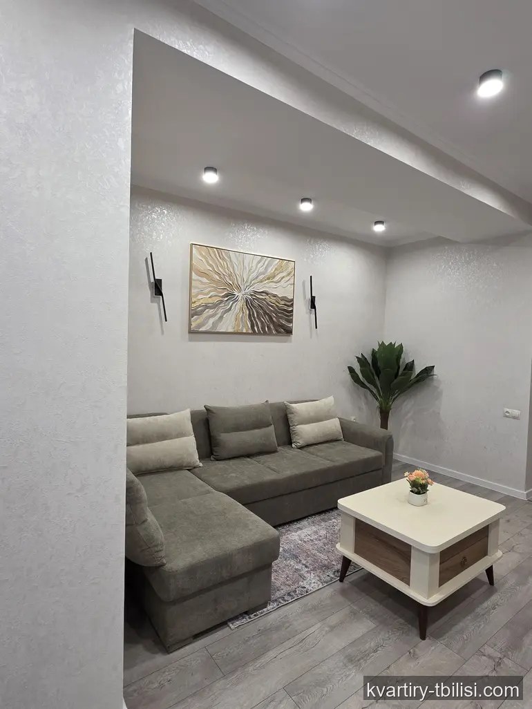 2-bedroom Apartment for sale in Saburtalo, Tbilisi, 54 sqm, floor 7/16 — 120 000 USD | Tbilisi Homes