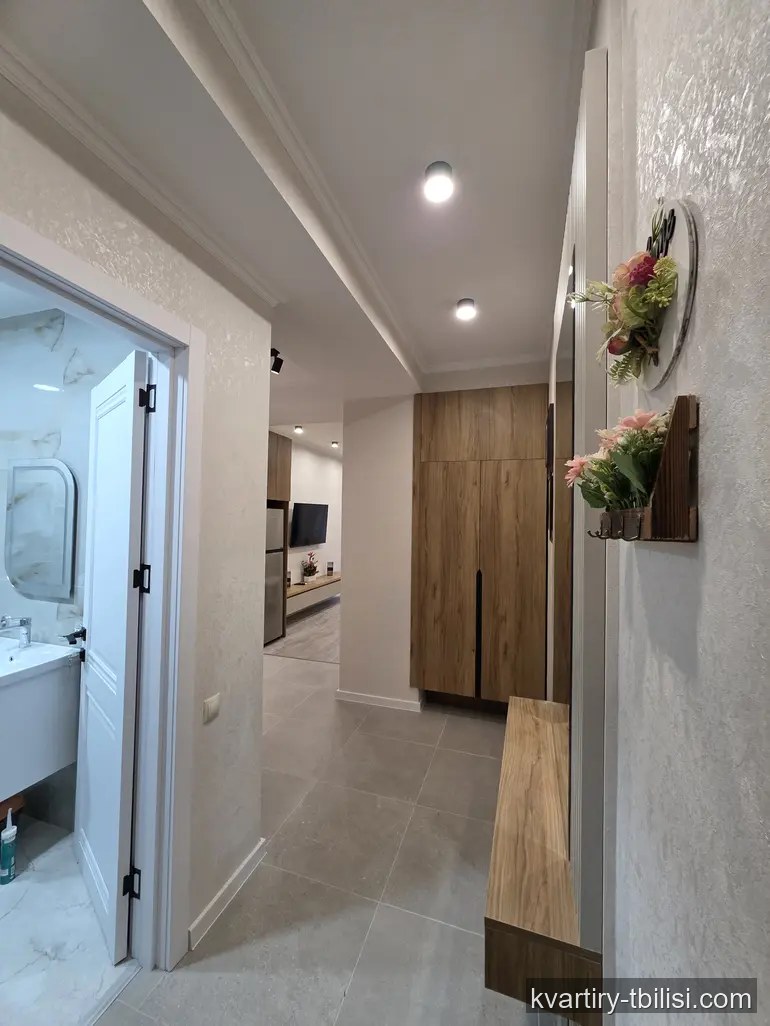 2-bedroom Apartment for sale in Saburtalo, Tbilisi, 54 sqm, floor 7/16 — 120 000 USD | Tbilisi Homes