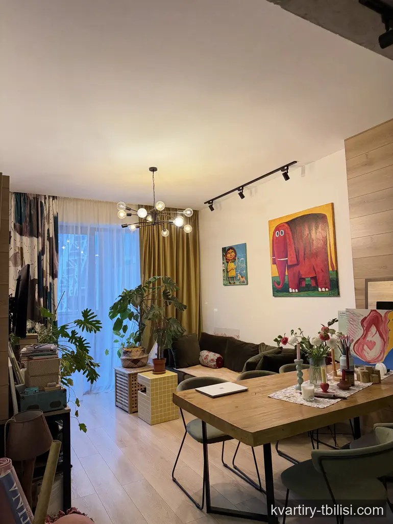 2-bedroom Apartment for sale in Saburtalo, Tbilisi, 55.5 sqm, floor 6/13 — 120 000 USD | Tbilisi Homes