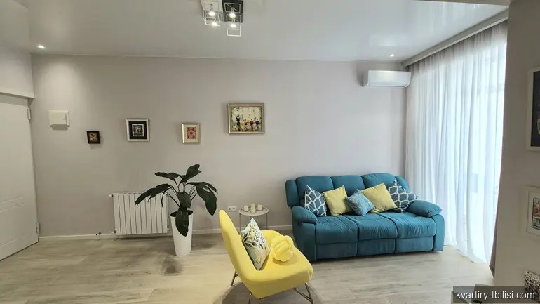 2-bedroom Apartment for sale in Saburtalo, Tbilisi, 51.1 sqm, floor 21/21 — 140 000 USD | Tbilisi Homes