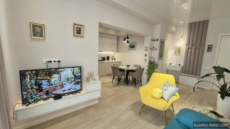 2-bedroom Apartment for sale in Saburtalo, Tbilisi, 51.1 sqm, floor 21/21 — 140 000 USD | Tbilisi Homes