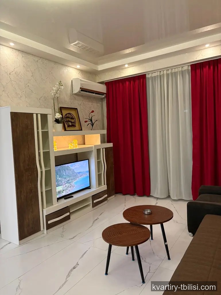 Двухкомнатная квартира на Сабуртало — 170 000 USD | Tbilisi Homes