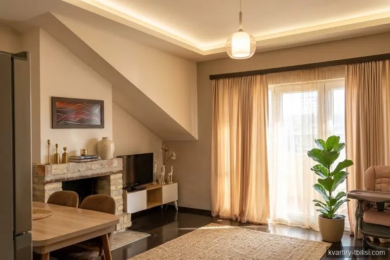 Двухкомнатная квартира на Сабуртало — 105 000 USD | Tbilisi Homes