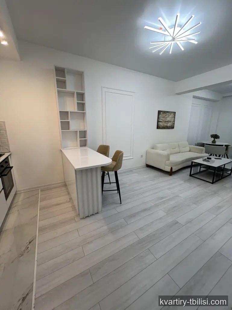 Двухкомнатная квартира на Сабуртало — 163 000 USD | Tbilisi Homes