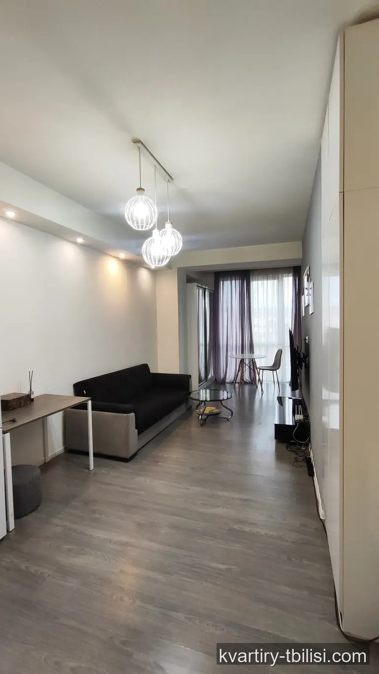 Двухкомнатная квартира на Сабуртало — 95 000 USD | Tbilisi Homes