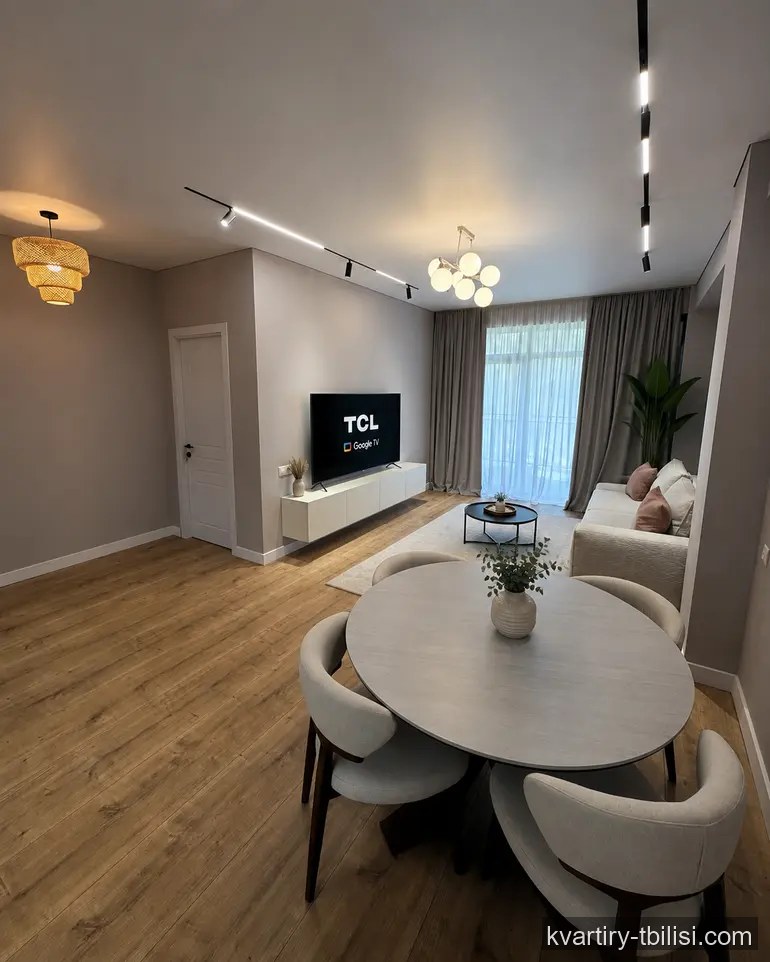 Двухкомнатная квартира на Сабуртало — 175 000 USD | Tbilisi Homes