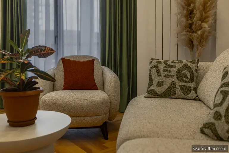 2-bedroom Apartment for sale in Saburtalo, Tbilisi, 60 sqm, floor 7/19 — 156 000 USD | Tbilisi Homes