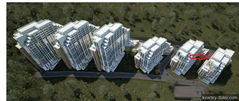 2-bedroom Apartment for sale in Saburtalo, Tbilisi, 64.8 sqm, floor 10/10 — 115 000 USD | Tbilisi Homes