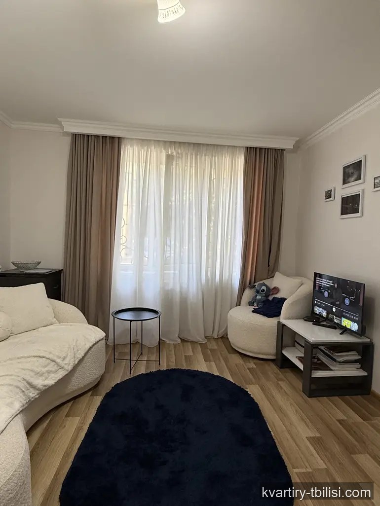 Двухкомнатная квартира на Сабуртало — 98 000 USD | Tbilisi Homes