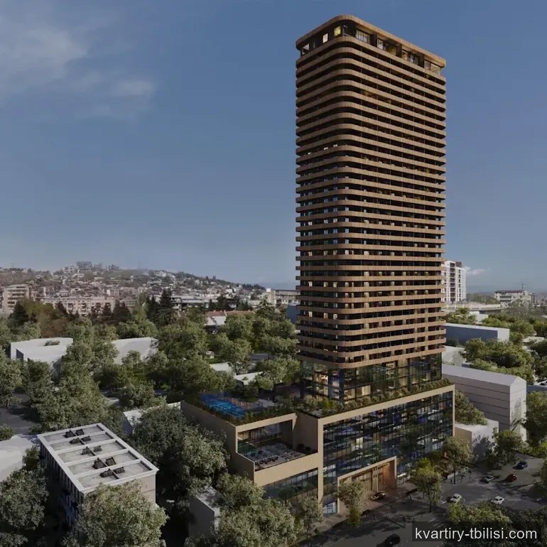 Двухкомнатная квартира на Сабуртало — 176 400 USD | Tbilisi Homes