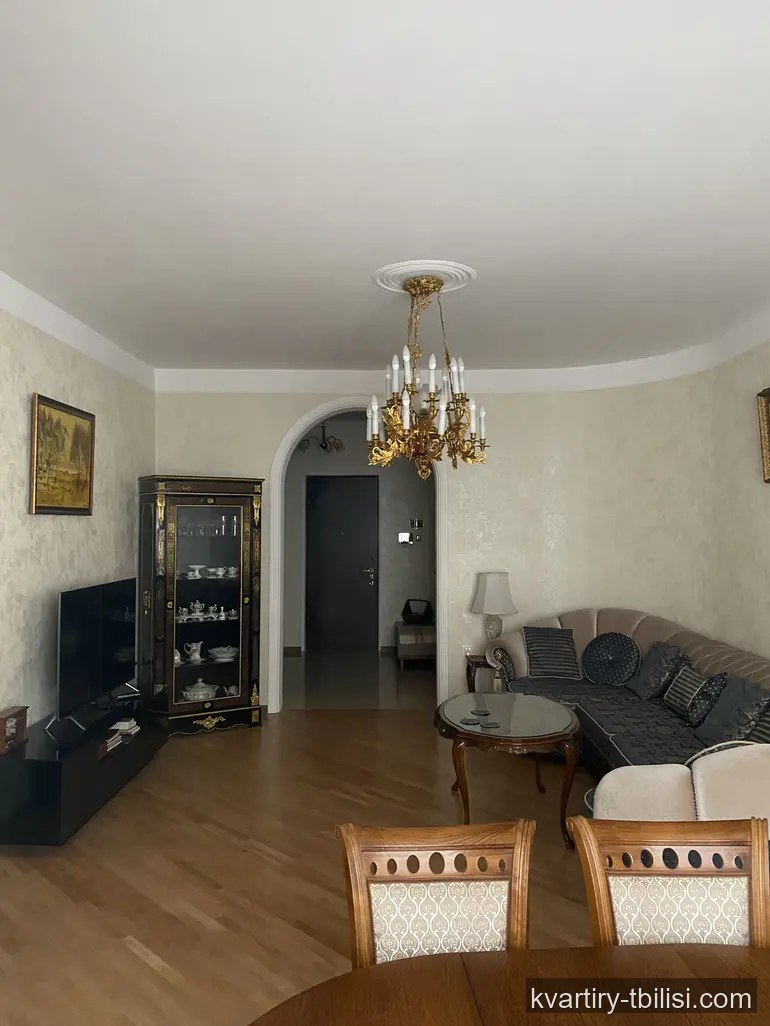 Трёхкомнатная квартира на Сабуртало — 190 000 USD | Tbilisi Homes