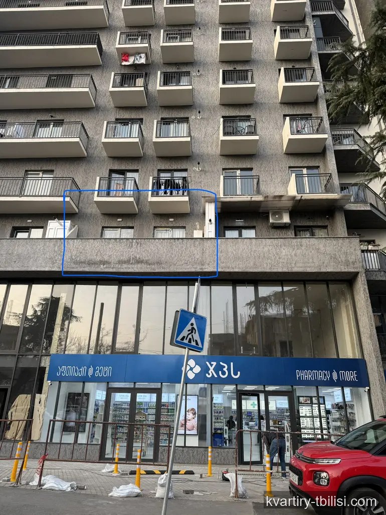 Трёхкомнатная квартира на Сабуртало — 126 000 USD | Tbilisi Homes
