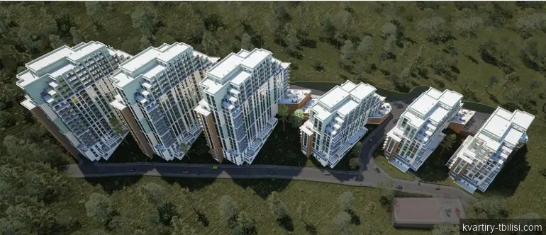 Трёхкомнатная квартира на Сабуртало — 177 320 USD | Tbilisi Homes
