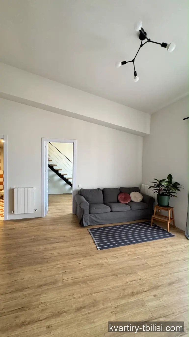 Трёхкомнатная квартира на Сабуртало — 170 000 USD | Tbilisi Homes