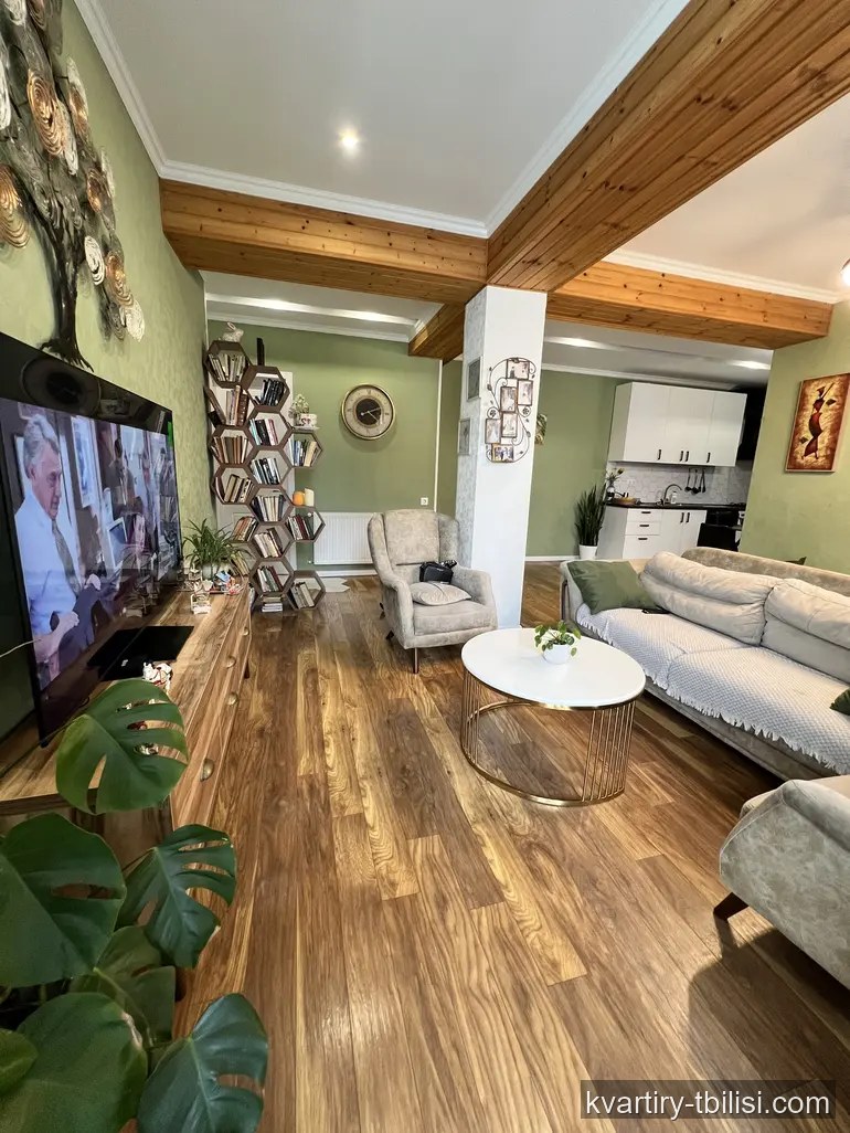 3-bedroom Apartment for sale in Saburtalo, Tbilisi, 103 sqm, floor 4/4 — 175 000 USD | Tbilisi Homes