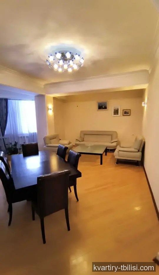 Трёхкомнатная квартира на Сабуртало — 320 000 USD | Tbilisi Homes