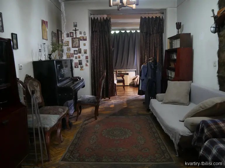 Трёхкомнатная квартира на Сабуртало — 140 000 USD | Tbilisi Homes