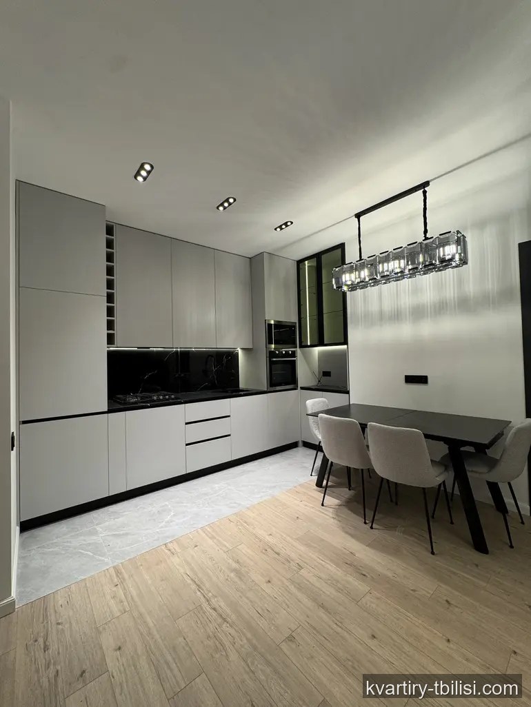 Трёхкомнатная квартира на Сабуртало — 175 000 USD | Tbilisi Homes