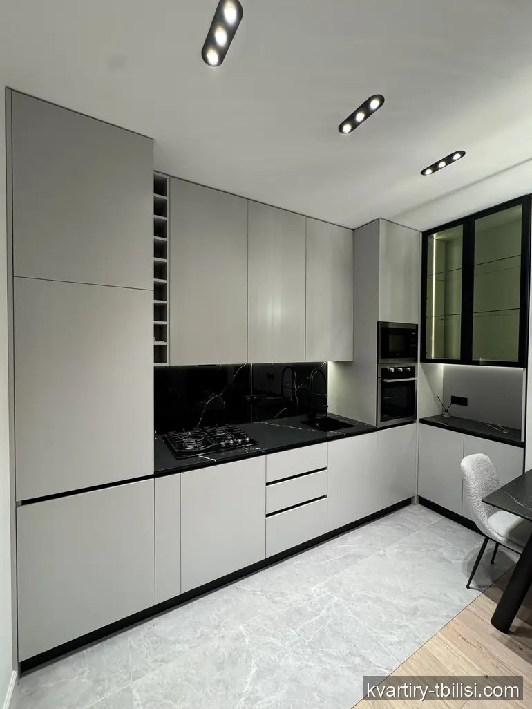 Трёхкомнатная квартира на Сабуртало — 175 000 USD | Tbilisi Homes