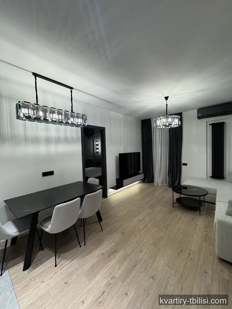 Трёхкомнатная квартира на Сабуртало — 175 000 USD | Tbilisi Homes