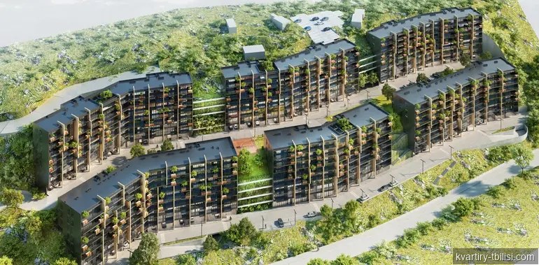 Трёхкомнатная квартира на Сабуртало — 140 000 USD | Tbilisi Homes