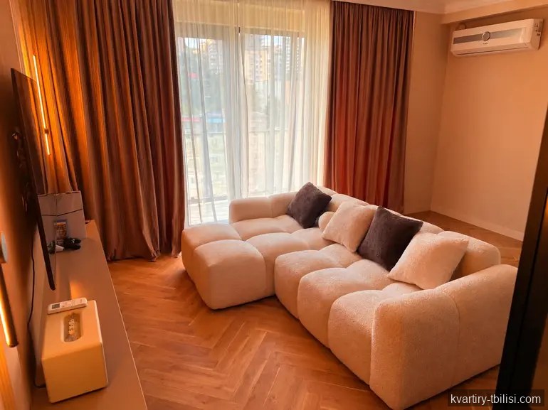 3-bedroom Apartment for sale in Saburtalo, Tbilisi, 78 sqm, floor 13/25 — 218 500 USD | Tbilisi Homes